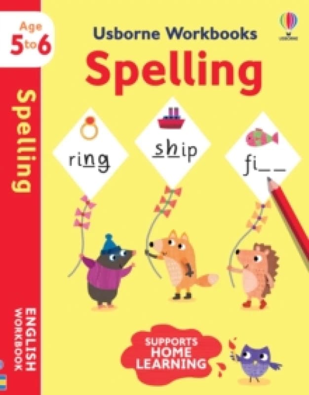 Image of Jane Bingham Usborne Workbooks Spelling 5-6 Book Multi unisex