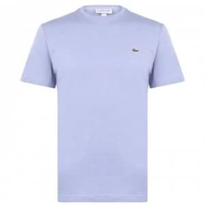 Image of Lacoste Basic Cotton T Shirt - Purple Z0G