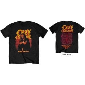 Image of Ozzy Osbourne - No More Tears Vol. 2. Mens Large T-Shirt - Black