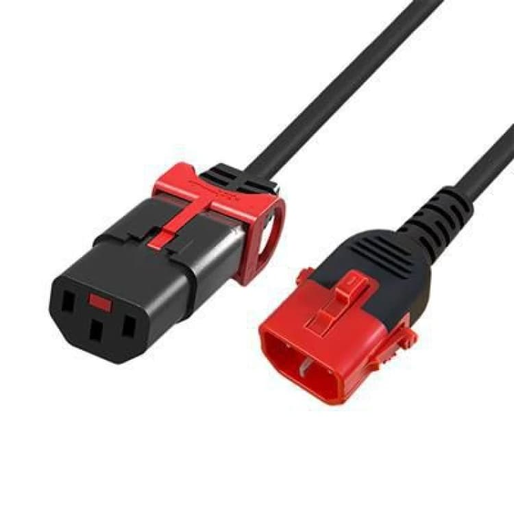 Image of Microconnect Powercord C13 IEC Lock+ - C14