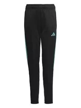 Image of Boys, adidas Youth Tiro 23 Pant - Black/Blue, Size 7-8 Years