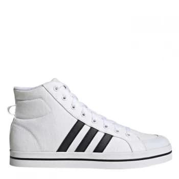 Image of adidas adidas Bravada Mid Trainers Mens - White/Black