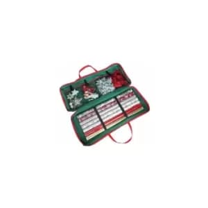 Image of Christmas Gift Wrap Fabric Storage Bag 82x34x13cm - Multi