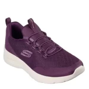 Image of Skechers Dynamight 2.0 Social Orbit Womens Trainers - Purple