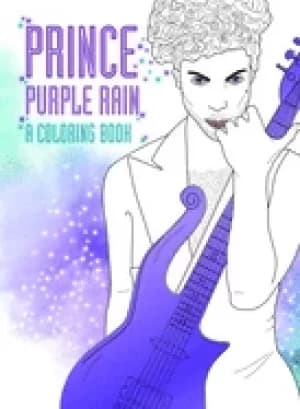 Image of prince purple rain a coloring book