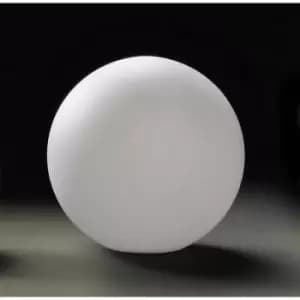 Image of Huevo Ball Table Lamp 1 Bulb E27 Medium Outdoor IP65, opal white