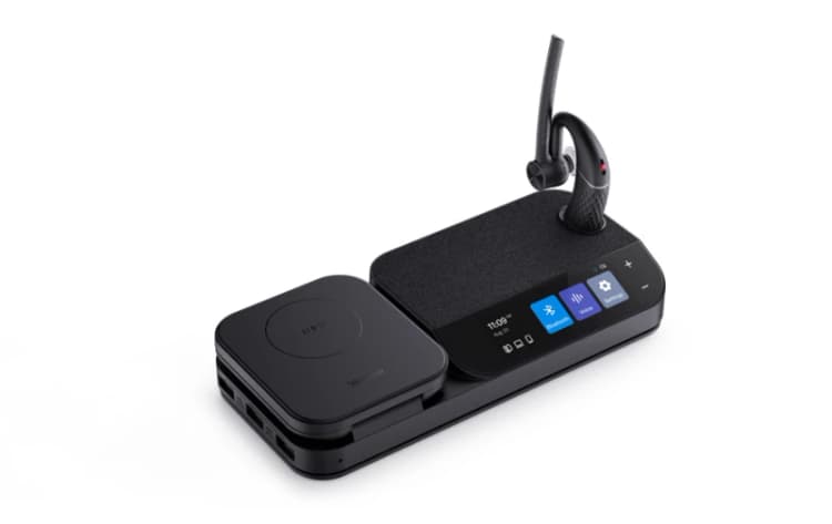 Image of Yealink BH71-WORKSTATION headphones/headset Wireless In-ear Office/Cal