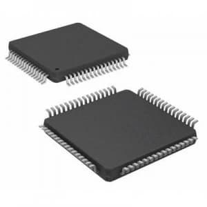 Image of Embedded microcontroller DSPIC30F6015 30IPT TQFP 64 10x10 Microchip Technology 16 Bit 30 MIPS IO number 52