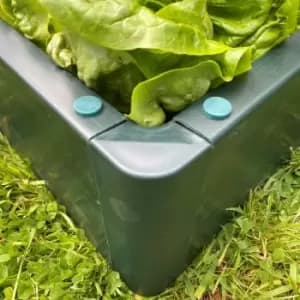 Image of Garden Skill Gardenskill Build-a-bed Raised Vegetable Grow Bed And Planter 1.25 X 1.25 X 0.15M
