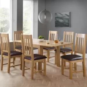 Image of Julian Bowen Astoria Flip Top Dining Table