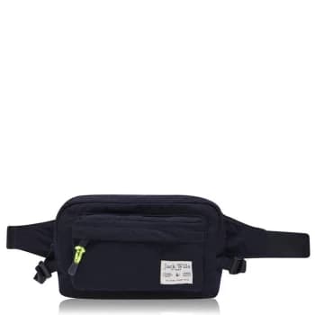 Image of Jack Wills Selhurst Nylon Bum Bag - Navy