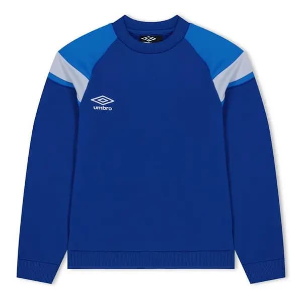 Image of Umbro Poly Fleece Sweater Juniors - Blue 9 - 10 Years