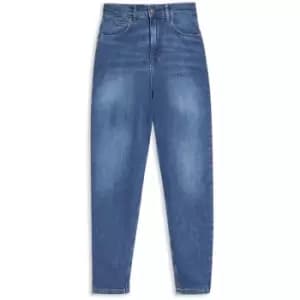 Image of Ted Baker Oliwia Barrel Leg Jeans - Blue