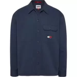Image of Tommy Jeans Tjm Essential Overshirt - Blue