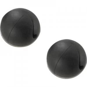 Image of Cable mount Self adhesive Black 547057 mini