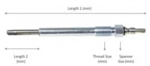 Image of Lp005 Lucas Glow Plug FAI LP005