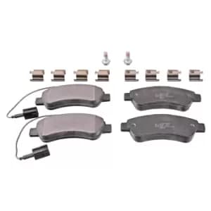 Image of Brake Pads (Rear) Set ADP154211 by Blue Print