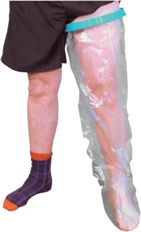 Image of Aidapt Cast Protector Adult Long Leg Natural