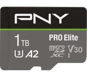Image of PNY Pro Elite Class 10 microSD Memory Card - 1TB