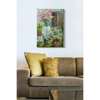 Image of Kanvas Tablo (50 x 70) - 21 Multicolor Decorative Canvas Painting