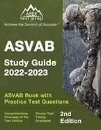 Image of asvab study guide 2022 2023 asvab prep book with practice test questions