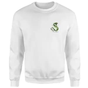 Image of Harry Potter Slytherin Sweatshirt - White - M