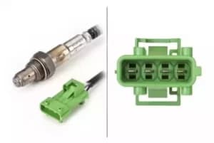 Image of Oxygen Sensor 6PA009165-701 by Hella