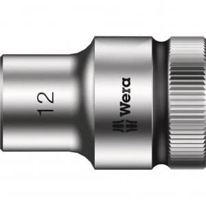 Image of Wera 8790 HMC Zyklop 1/2" Drive Hexagon Socket Metric 1/2" 12mm
