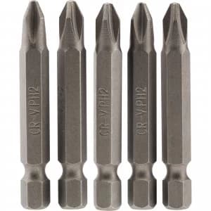 Image of Draper Phillips Screwdriver Bit PH2 50mm Pack of 5