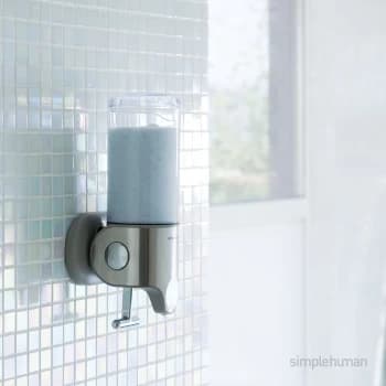 Image of Simplehuman Wall-Mounted Soap Pump