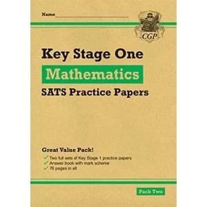 Image of New KS1 Maths SATS Practice Papers: Pack 2 (for the 2021 tests) Paperback / softback 2018