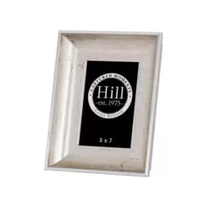 Image of Antique Silver Crackled Effect Photo Frame 5X7
