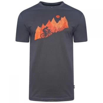 Image of Dare2B Determine Organic Cotton T-Shirt - Ebony Grey