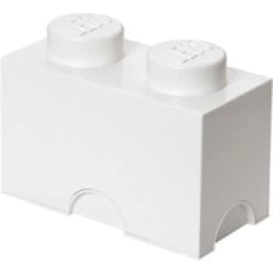 Image of LEGO Storage Brick 2- White