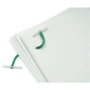 Image of Q-Connect Plastic Treasury Tag 51mm Pack of 100 KF04571