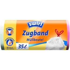 Image of Drawstring Bin Bags 35 Litre