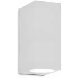 Image of White UP 2-bulb wall light