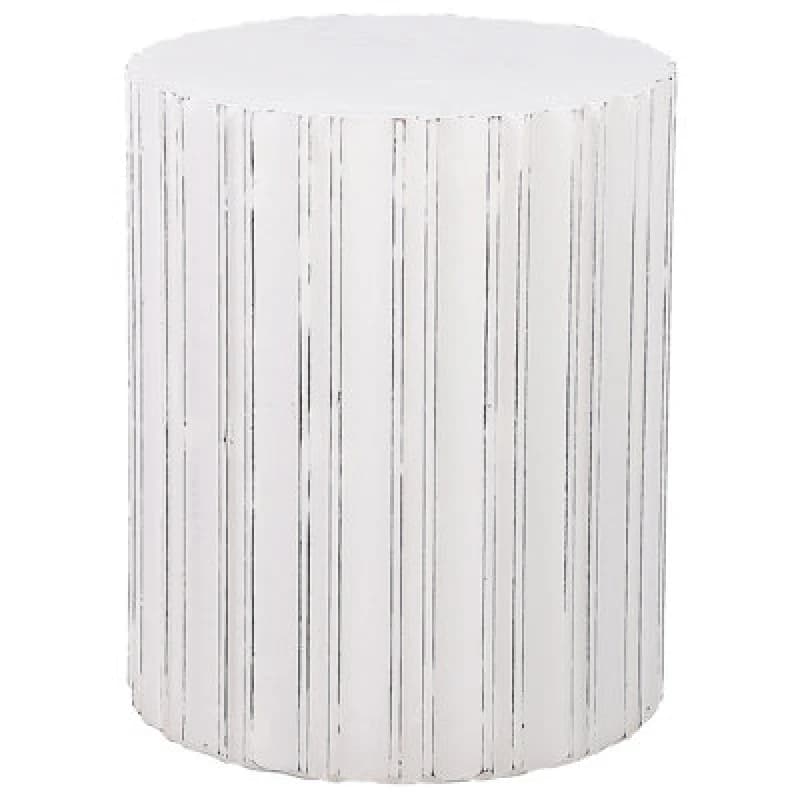 Image of Beliani Side Table Deuli White