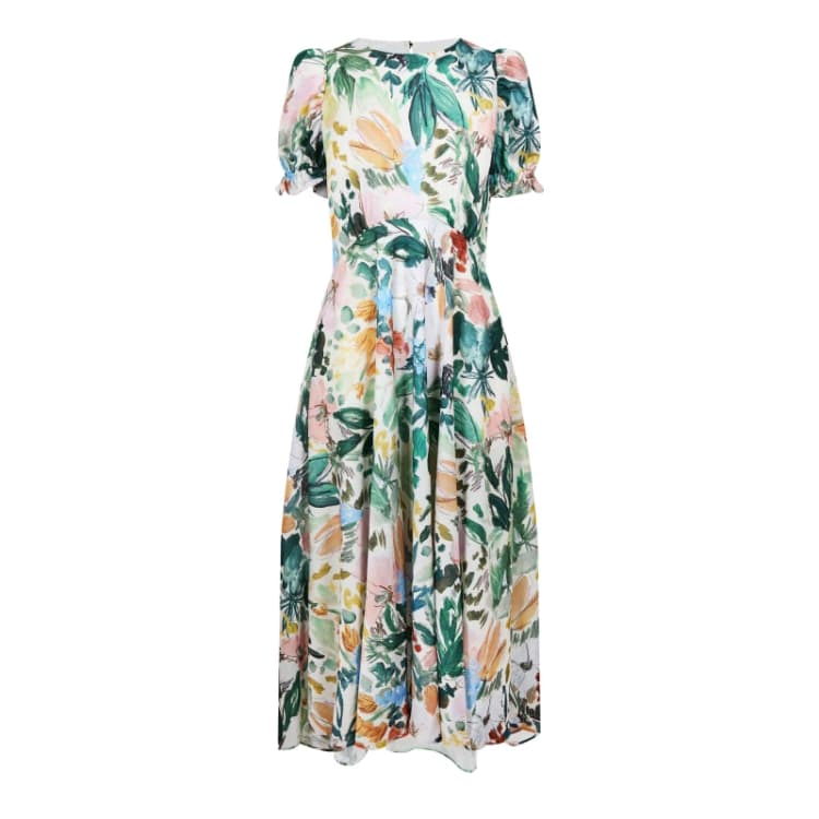 Image of Ted Baker Deliyla Cocktail Dress - White White 10