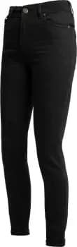 Image of John Doe Luna High Mono Ladies Motorcycle Jeans, black, Size 26 for Women, black, Size 26 for Women