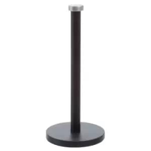 Image of Interiors By PH Metal Kitchen Roll Holder - Matte Black