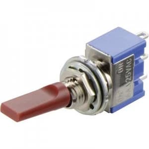 Image of Miyama MS 500F MF Toggle switch 250 V AC 3 A 2 x OnOn latch