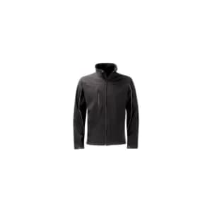 Image of Executive Mens Large Black Soft Shell Jacket