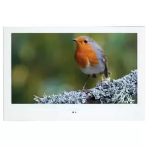Image of ProofVision 24 Premium Widescreen Waterproof Bathroom & Shower TV - White