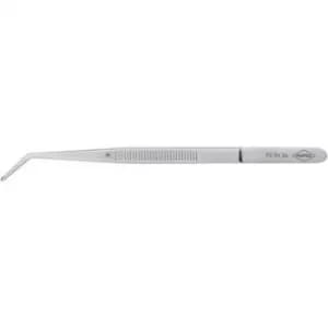 Image of Knipex 92 34 36 Precision tweezers Pointed, curved (45°) 155 mm