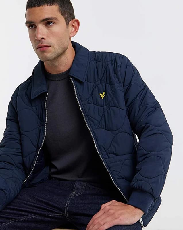 Image of Lyle & Scott Lyle & Scott Jacket - Navy Navy - Lyle & Scott - Size: 4XL62/64 Navy Male 4XL62/64 LS20607