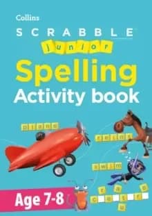 Image of SCRABBLE (TM) Junior Spelling Activity Book Age 7-8