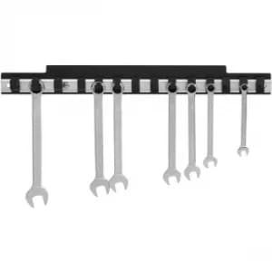 Image of Toolcraft 88 68 92 Aluminium Fork Ring Spanner Holder 435 x 48mm