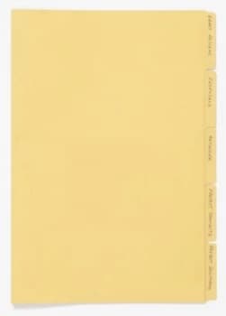 Image of Guildhall Folder Manilla Foolscap 170gsm Yellow (Pack 100)