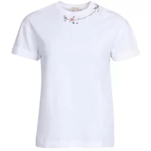 Image of Barbour Womens Cranmoor Tee White 14